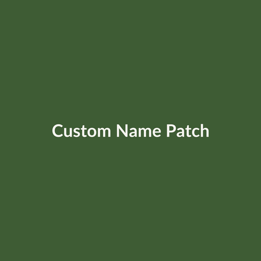 Placeholder — replace with supplier patch photo
